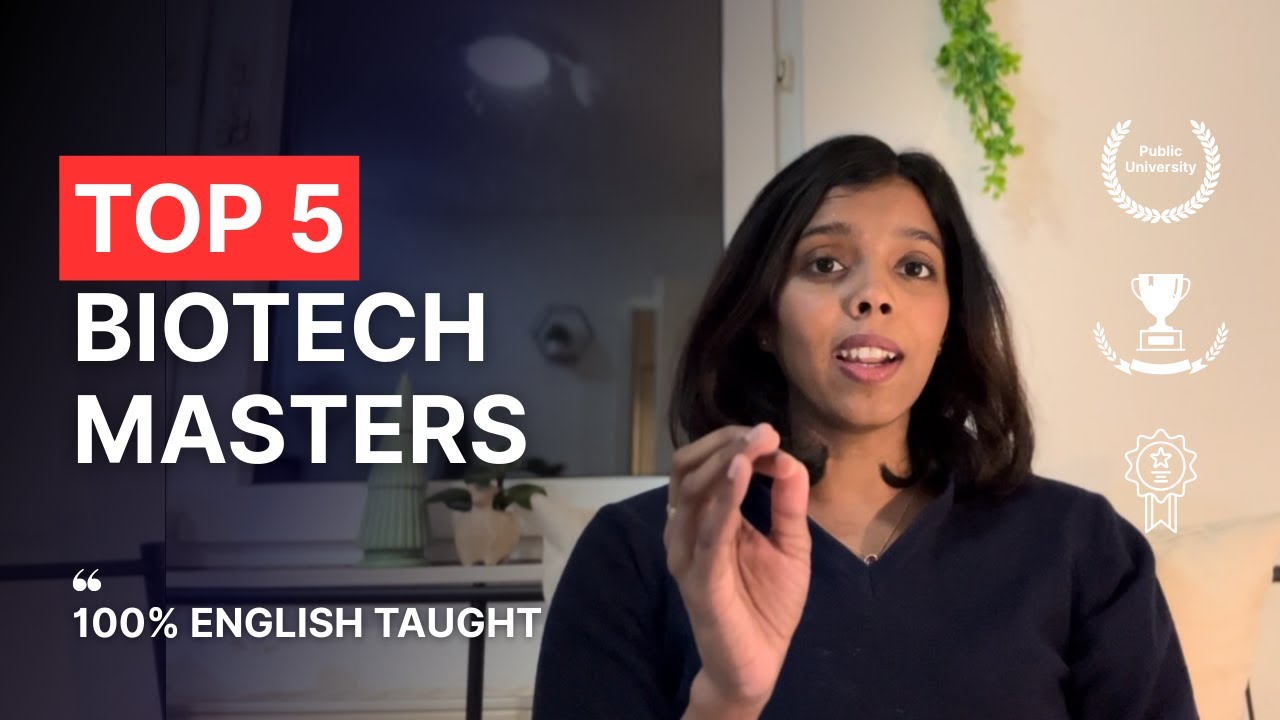 Top 5 English-Taught Biotechnology Masters in Germany (Worth Applying Now)