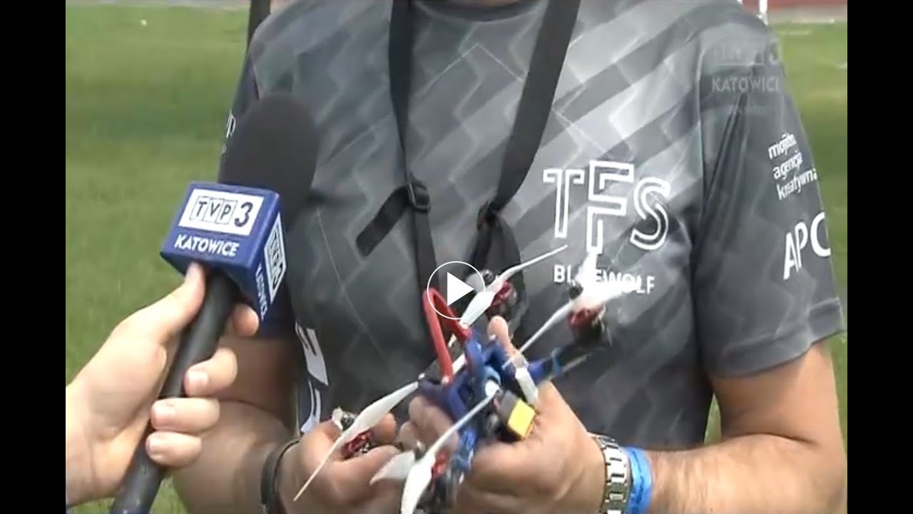 Puchar Polski Dronów Wyścigowych - F9U pn. „Drone Racing Gliwice 2022” - Relacja TVP Katowice