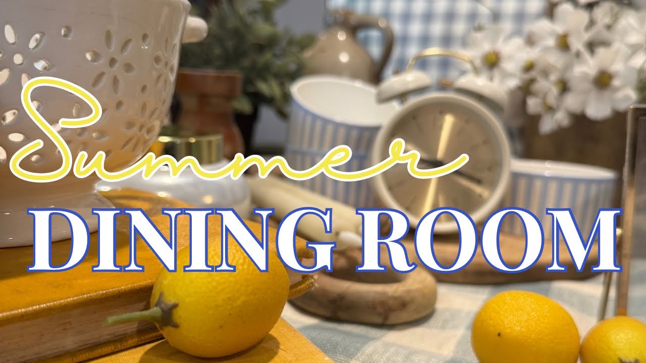 Summer Dining Room Decorating Nancy Meyers  Cottage Style Decor