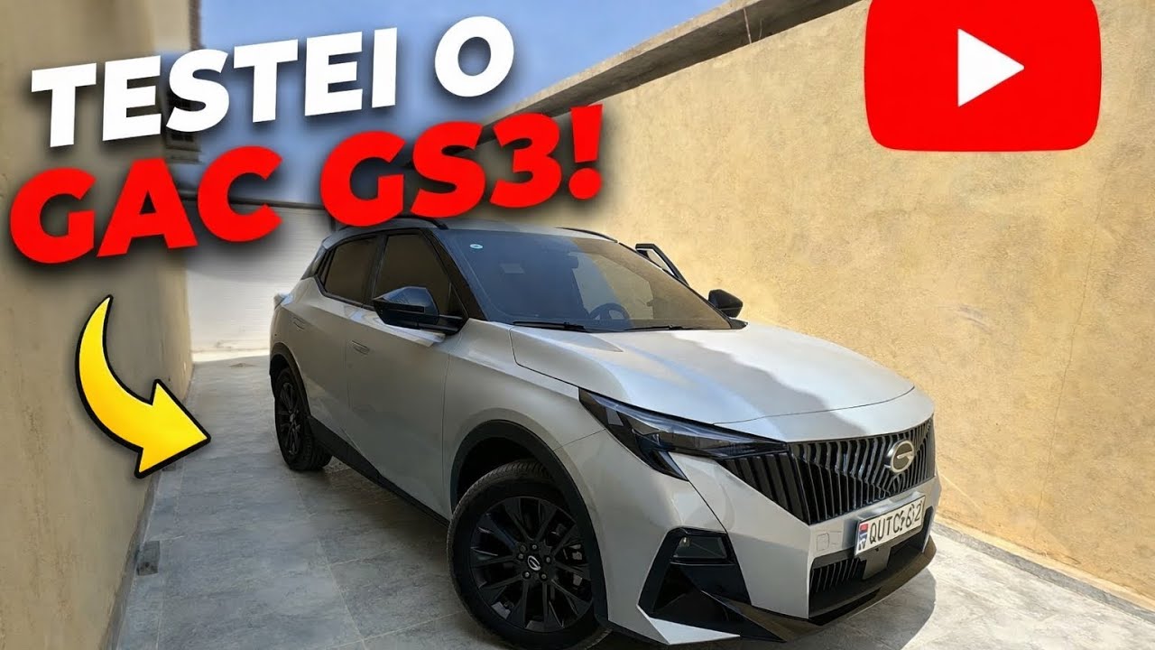 Testei o GAC GS3 com o motor 1.5 