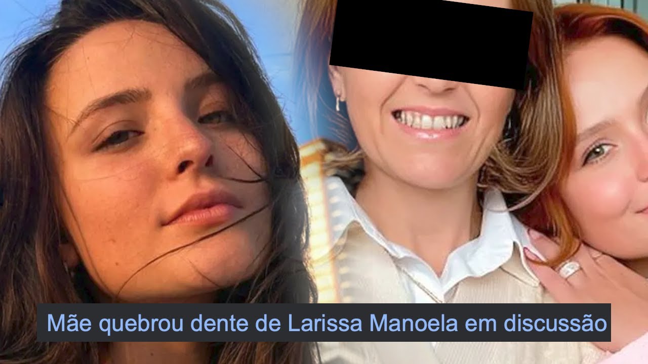 A mãe da Larissa Manoela não presta
