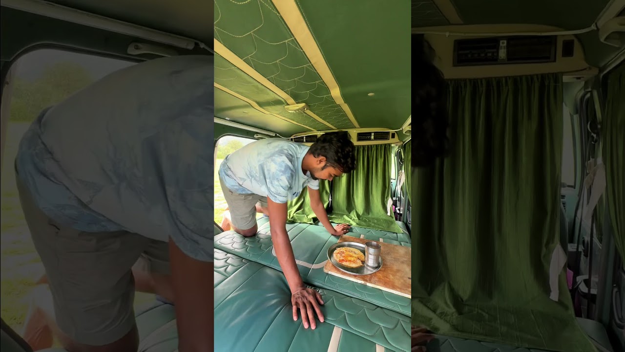Vanlife mornings in 🇮🇳 