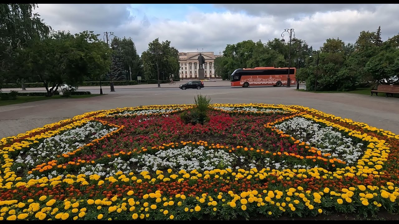 Июльская прогулка по Тюмени, по центру, по новым районам города.