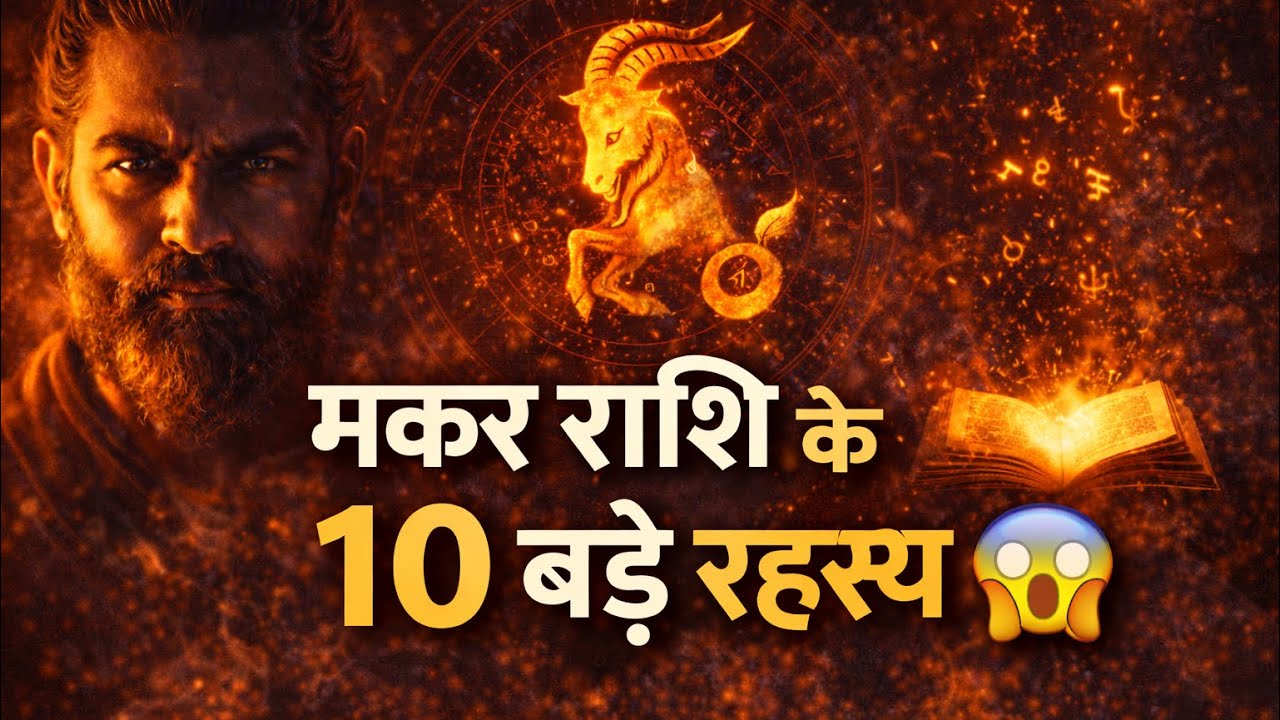 मकर राशि के बड़े रहस्य 😱 जो 90% लोग नहीं जानते | Capricorn Secrets #youtubeshorts 