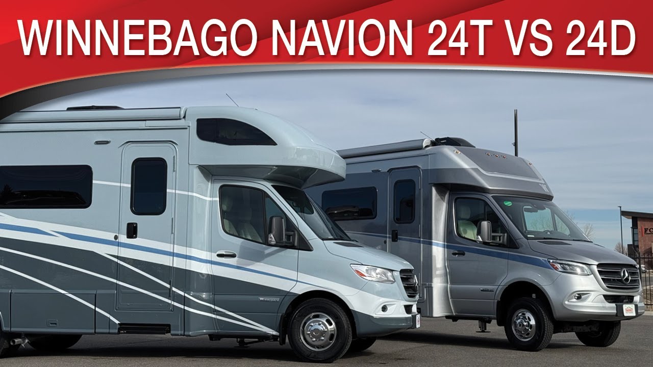 2025 Winnebago Navion 24D Vs 24T