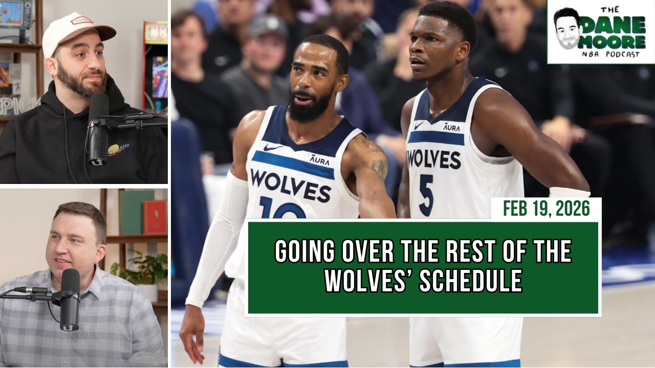 Drafting The Wolves Rest Of Season Schedule And Going Over The Mike Conley Trade Loop