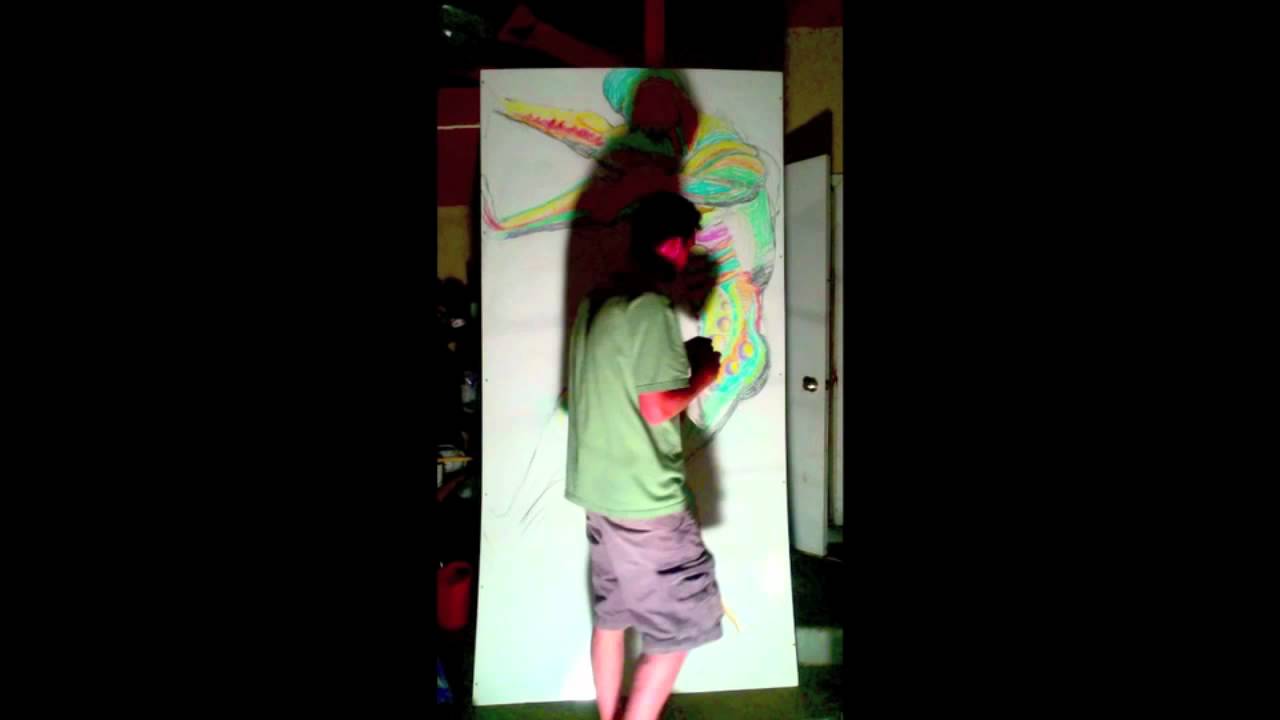 Dry Erase Board Art - Time Lapse
