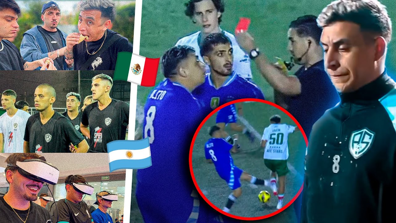 ✈️VIAJE a MEXICO con la SELECCION ARGENTINA de STREAMERS⚽