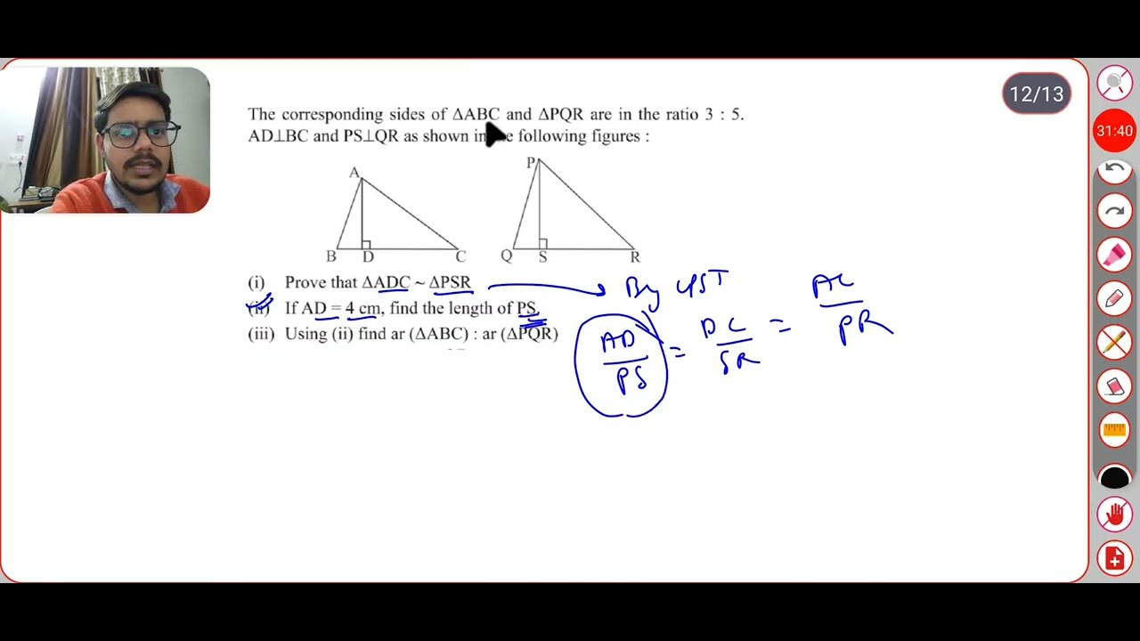 Triangles Class 10 | Part 2 | Similarity Tricks🔥 Numericals & MCQs | Board Exam 2026