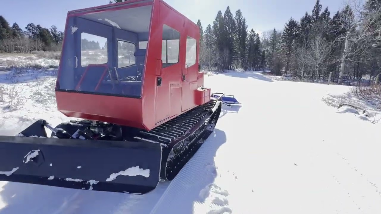 DIY Snowcat Nordic Groomer
