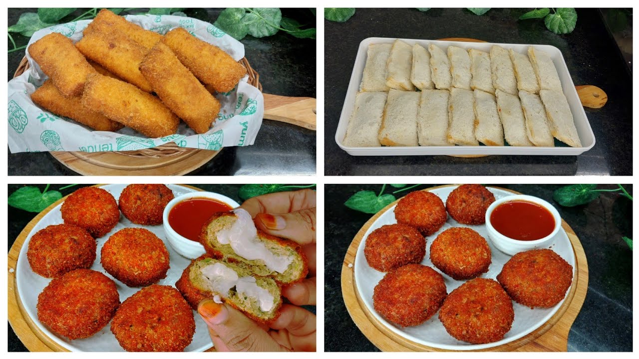 Ramadan Special 2in 1Chicken Snacks | Crispy Mayo Kabab & Cheesy Creamy Bread Pockets | Iftar Recipe