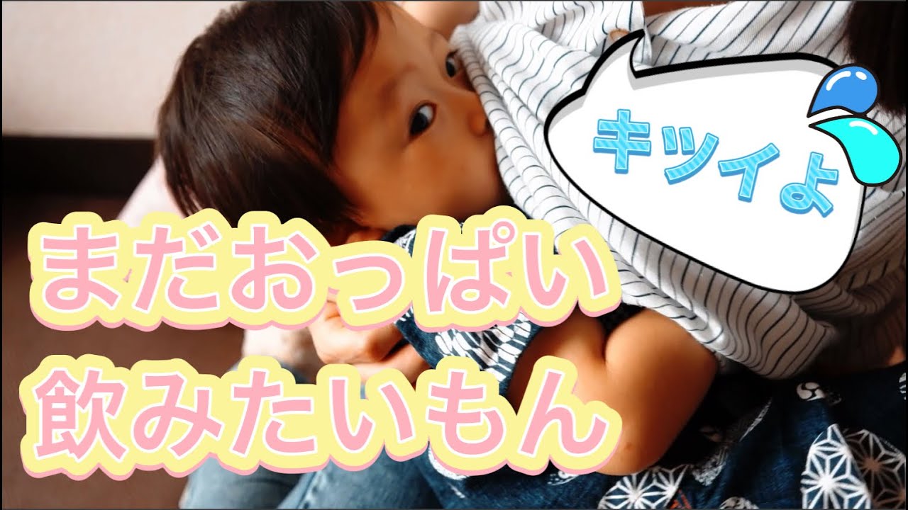 おっぱいを飲みたい赤ちゃんと、卒乳させたいママ【breastfeeding】