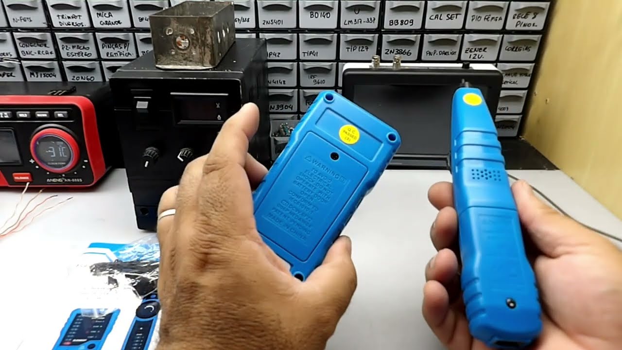 Testador e Rastreador de Cabos! Como Assim? Assista o vídeo e conheça...