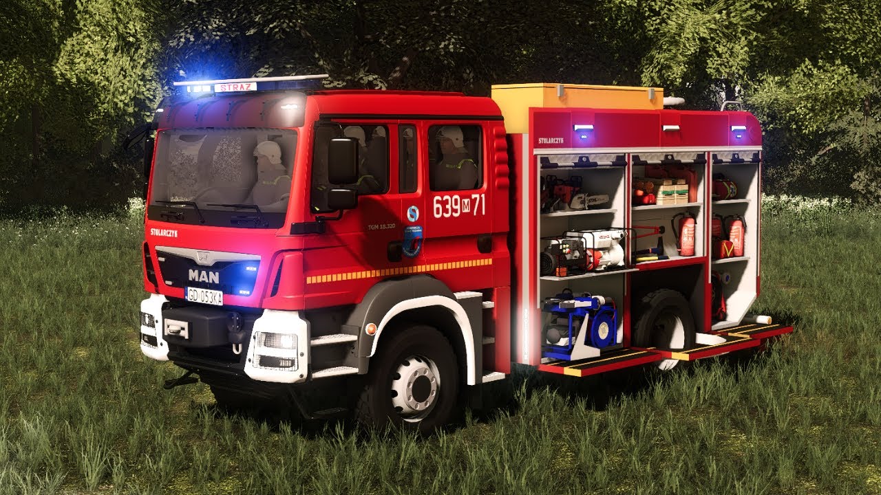 [FS19] MAN TGM GBA /Stolarczyk - OSP Niepokalanów