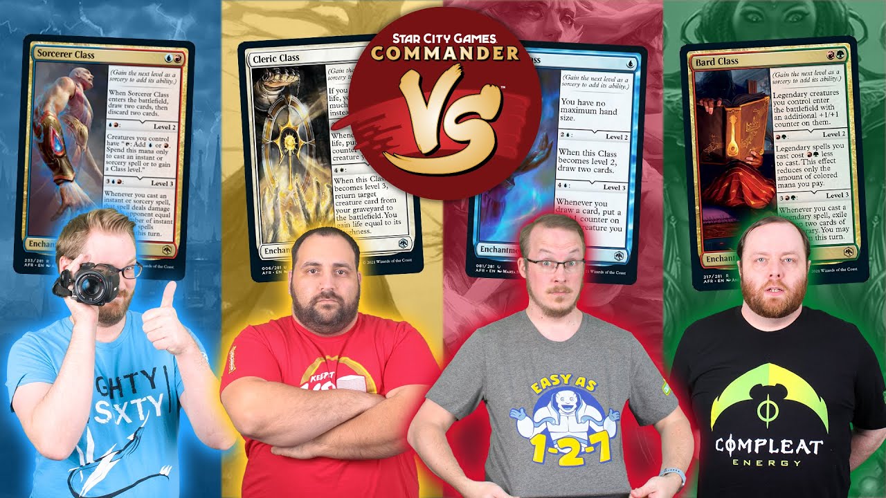 AFR Class Showdown | MTG Commander Gameplay | Commander VS 