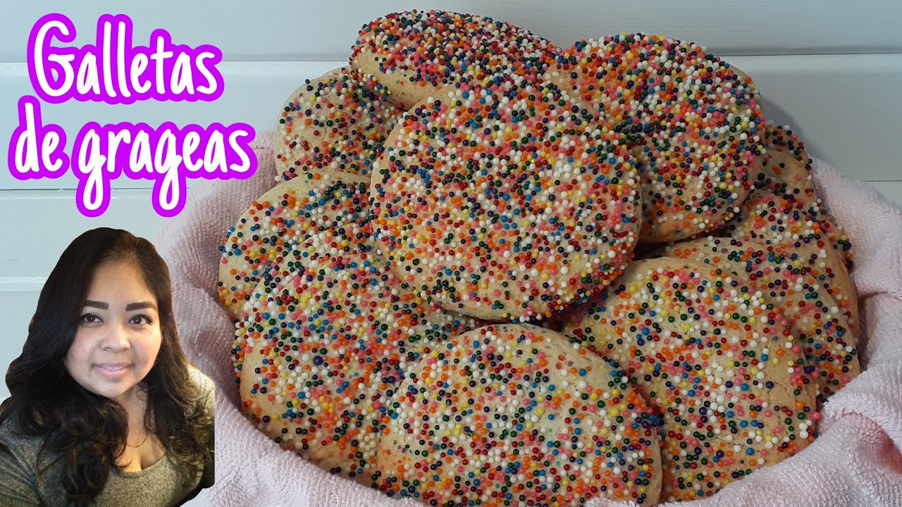 GALLETAS DE GRAGEAS demasiado ricas, RECETA ECONÓMICA y muy fácil de hacer