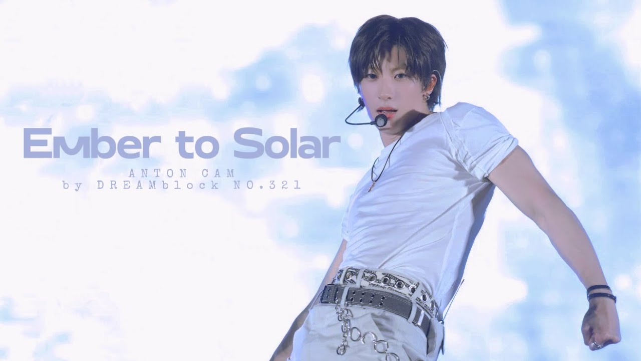 250531 MEGA CONCERT | RIIZE ANTON — 잉걸(Ember to Solar)  캠(4k)