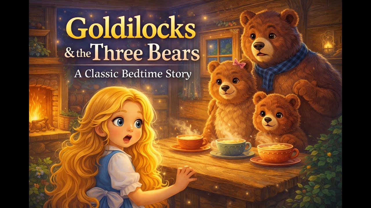 Goldilocks and the Three Bears | Classic Bedtime Story with a Lesson