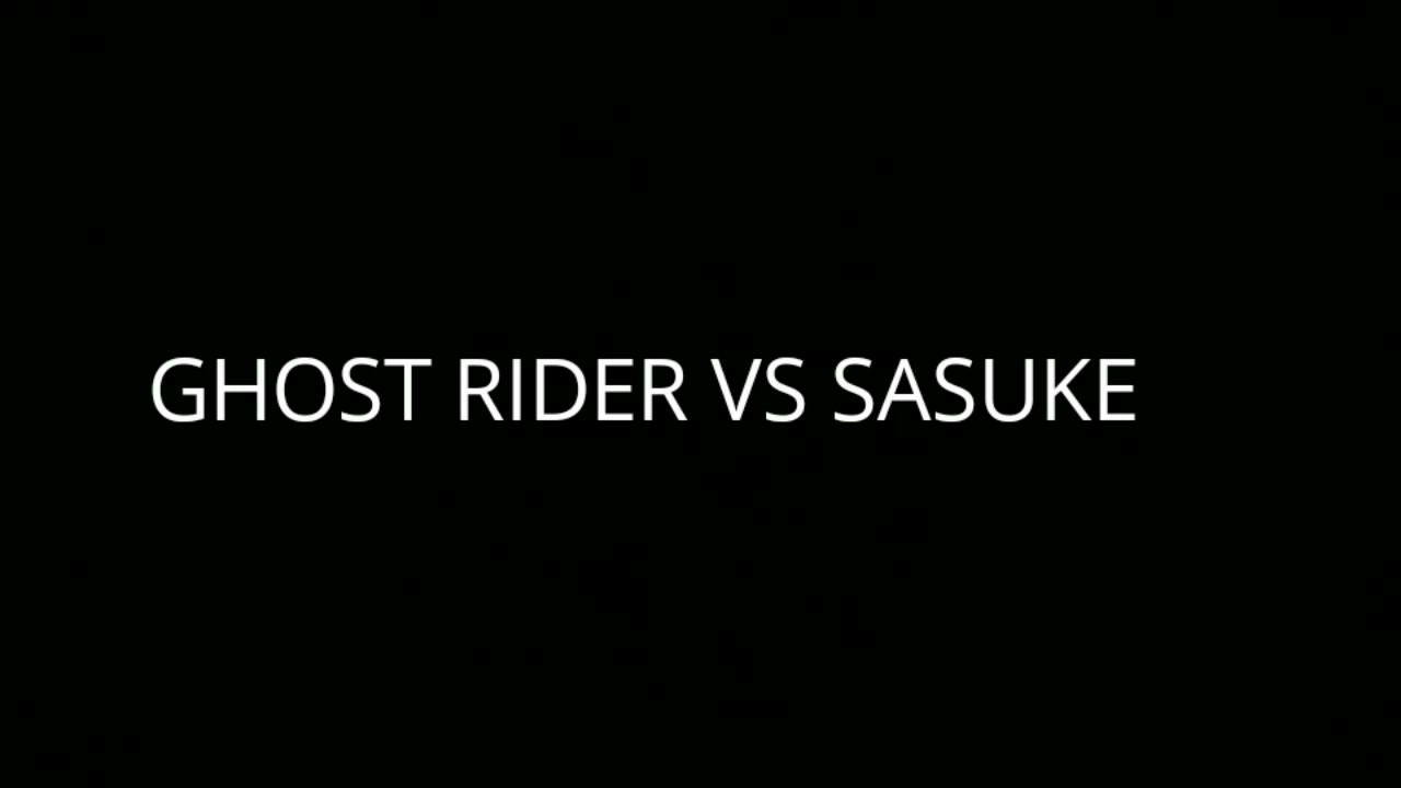 Ghost Rider vs Sasuke Uchiha (Stop Motion)