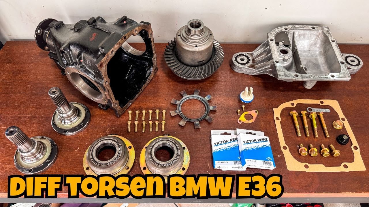Montando um blocante Torsen de BMW E36