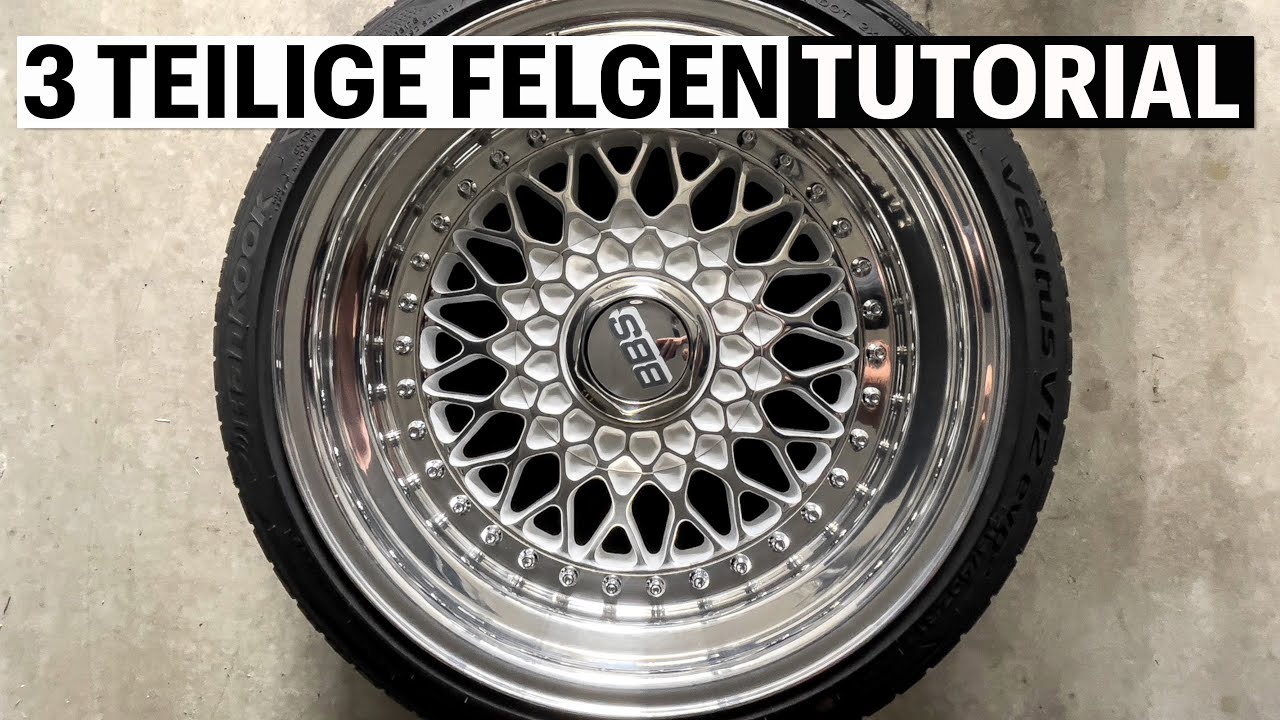 BBS Felgen zerlegen und zusammenbauen | Tutorial | Anleitung