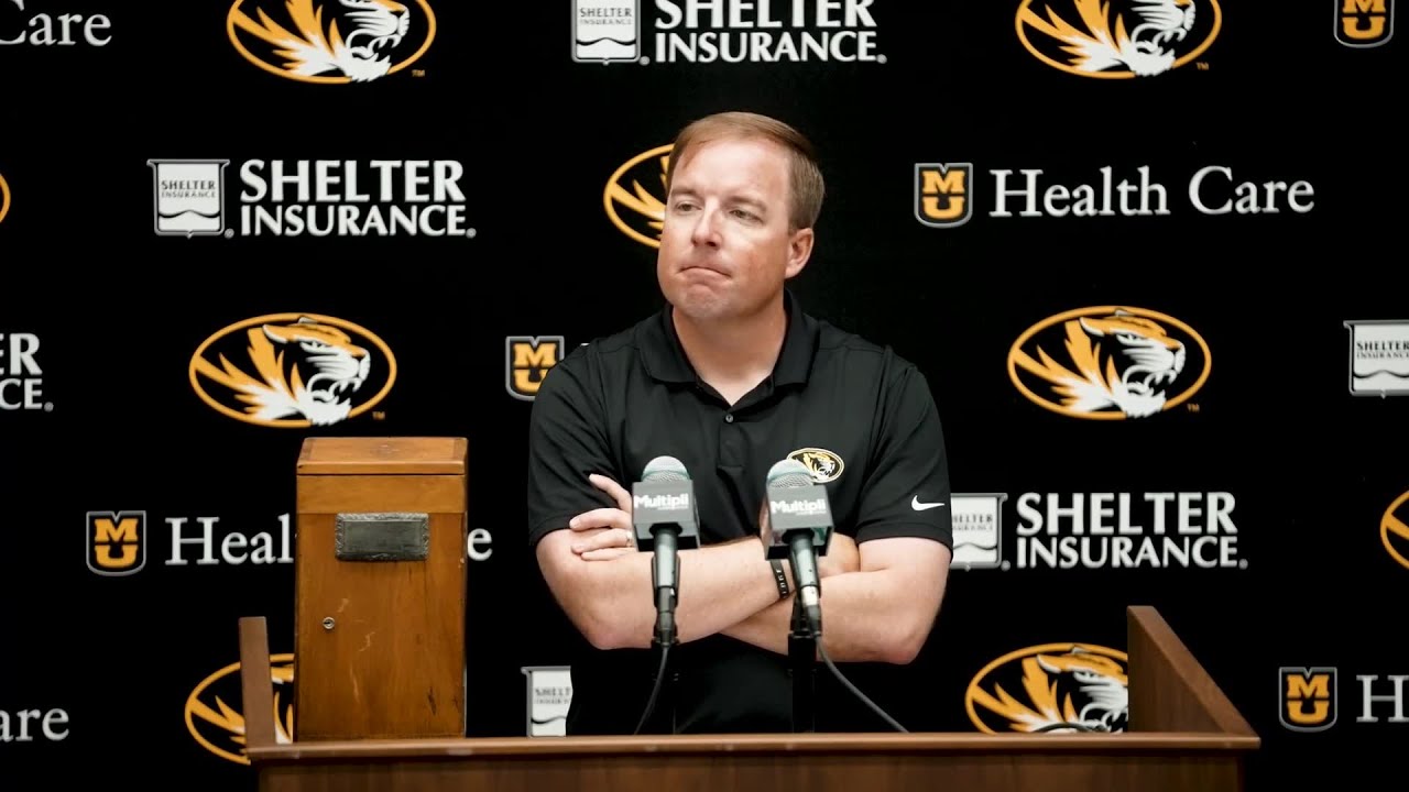 Mizzou's Eli Drinkwitz addresses early Ahmad Hardy Heisman Trophy buzz