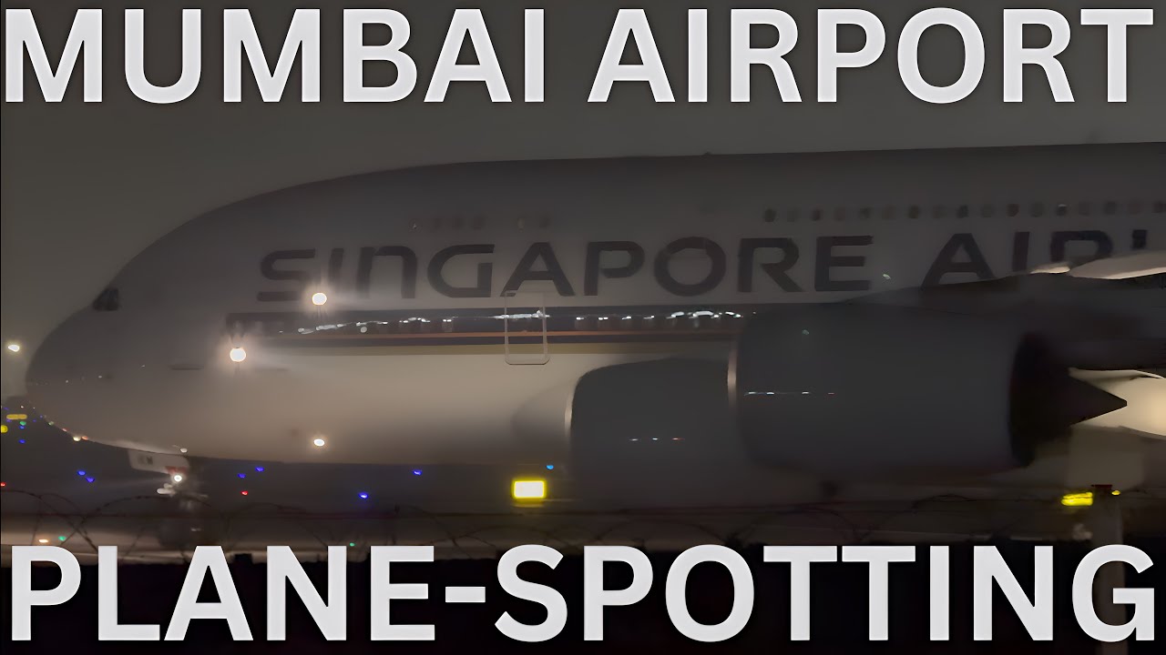 17 AIRLINES | MUMBAI AIRPORT | NIGHT | PLANESPOTTING | 2025 | HD | ✈️