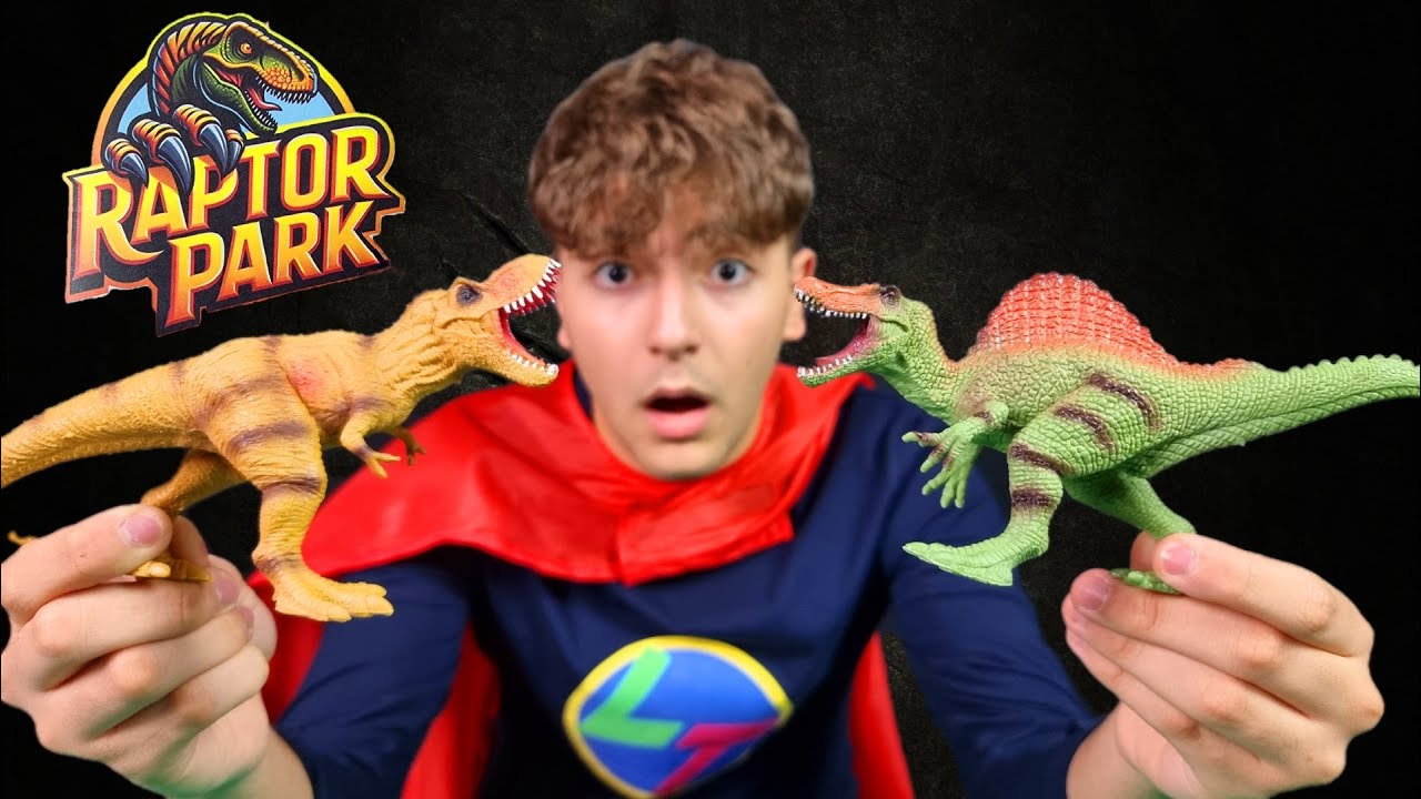 TIRANNOSAURO VS SPINOSAURO - Raptor Park - Leo Toys