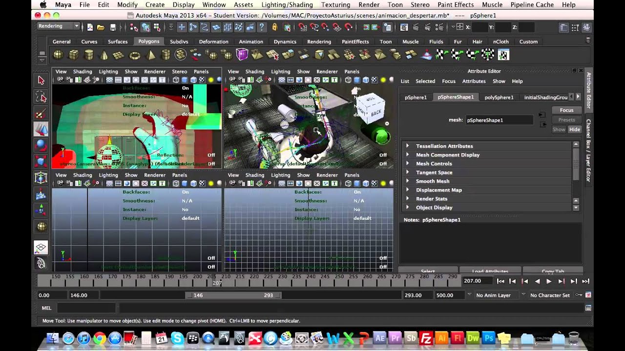 Estereoscopia en Maya