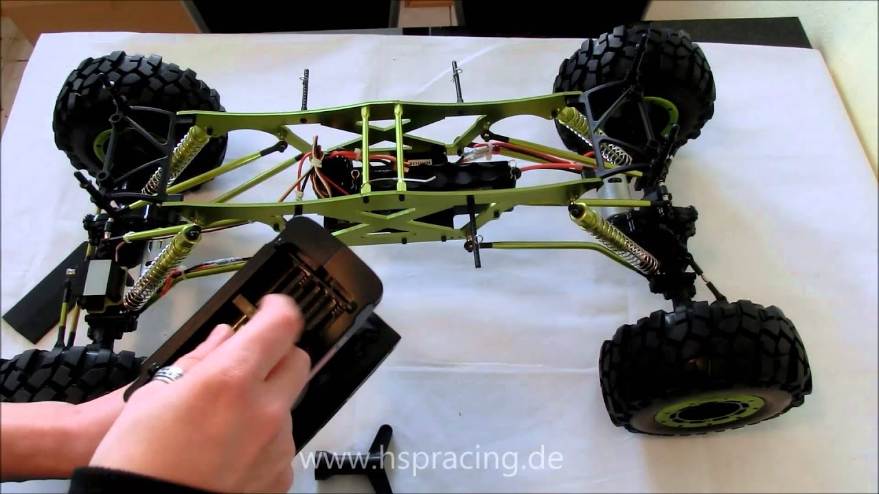 HSP M1:5 BIG ROCKCRAWLER UNPACKING English