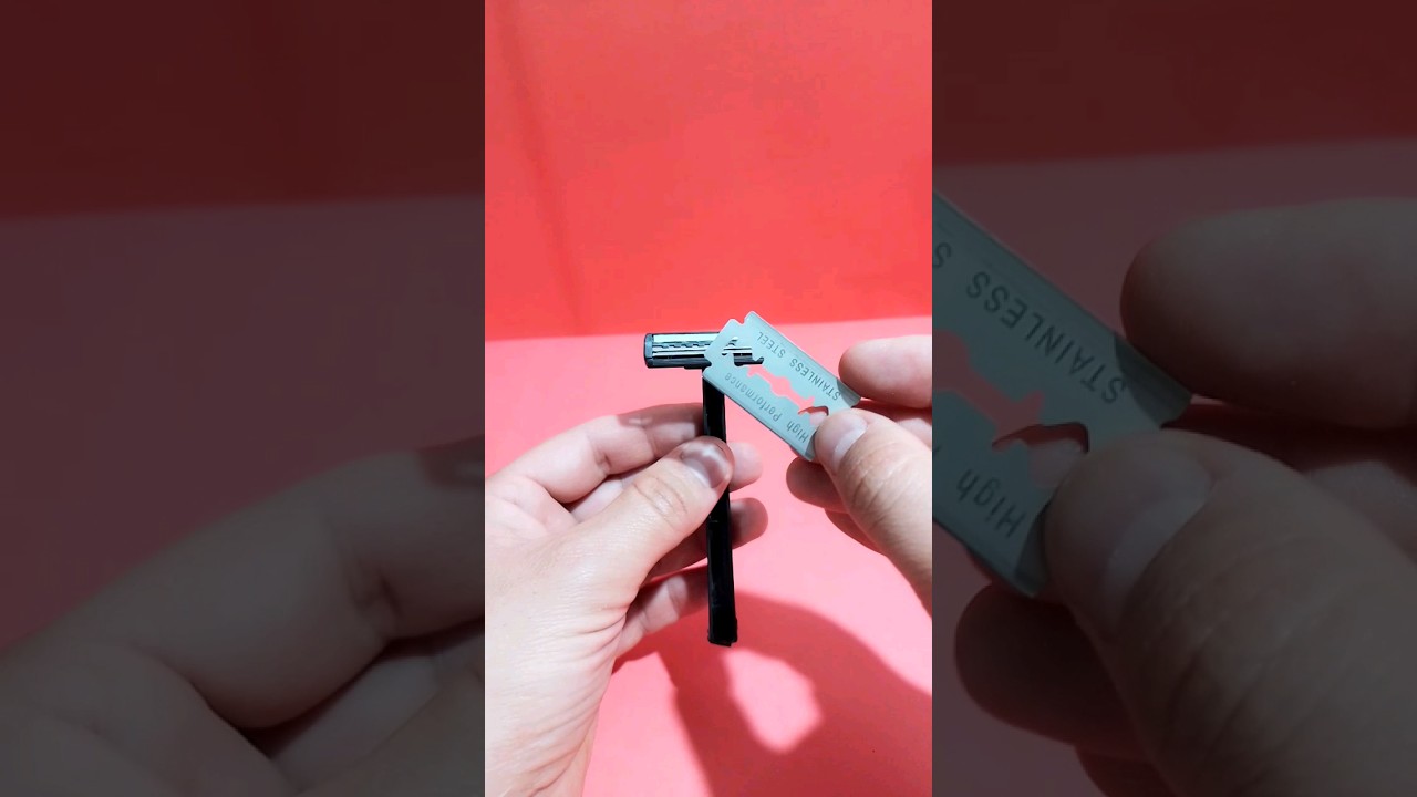 Making a Gillette razor at home