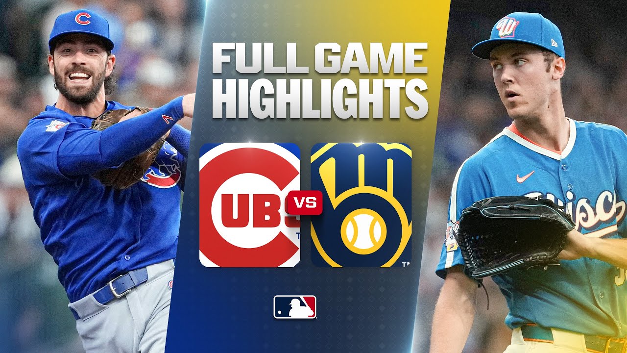 CUBS vs. BREWERS: Official Full Game Highlights (June 26) | 2026 MLB Season (Jacob Misiorowski)