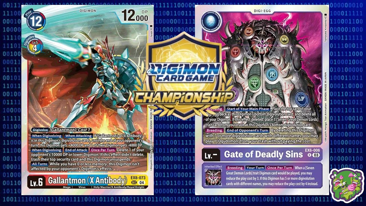 DIGIMON TCG: SWISS FINALS LATAM 2025 Gallantmon X (Red) vs Seven Great Demon Lords (Purple)