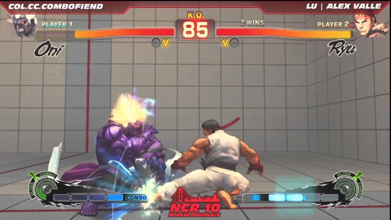 NCRX Day 2 - coL CC Combo Fiend vs Alex Valle - SSF4: AE2012 Top 16