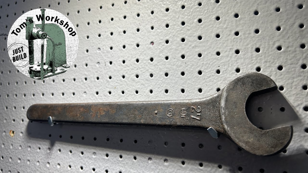 Restomodding of 27mm Vintage Wrench with Copper and Nickel Plating