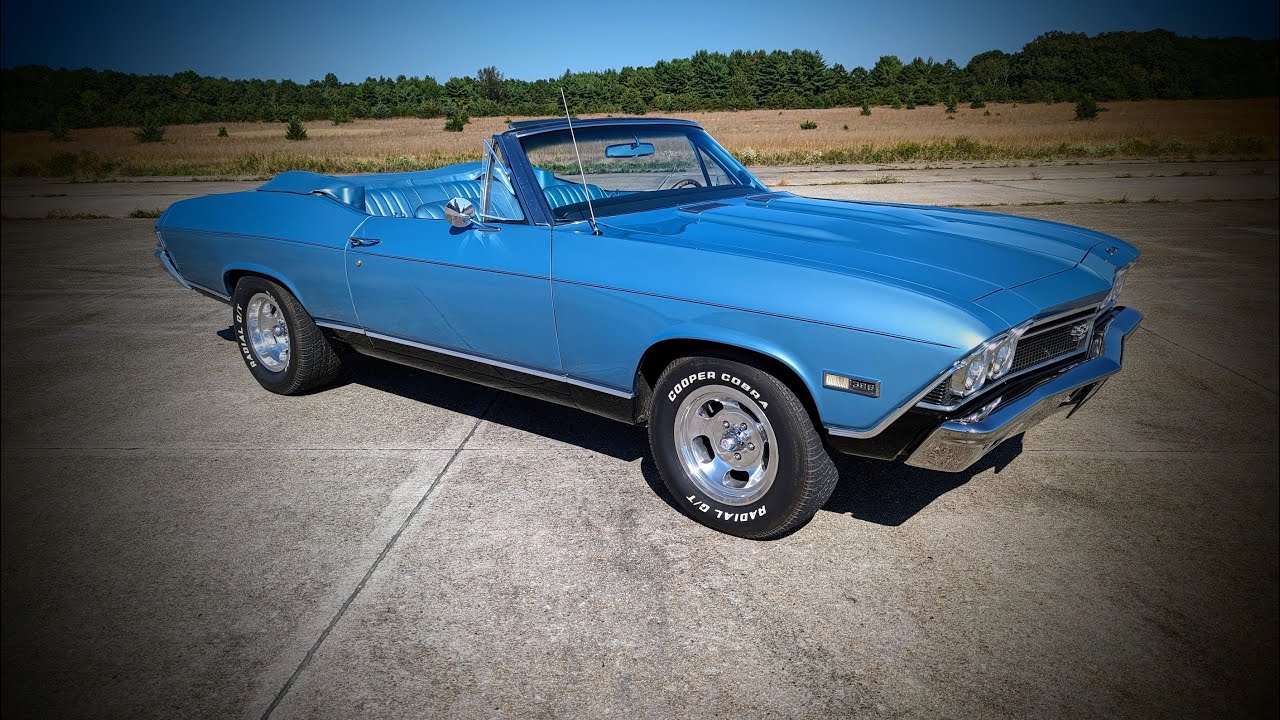 1968 Chevelle Convertible For Sale~Stroked 454 w/600hp~M22 4 Speed~12 Bolt Posi~All Original Body!