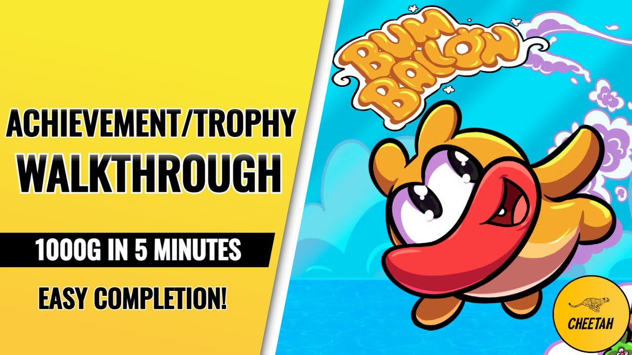 Bumballon - Achievement Walkthrough (1000G IN 5 MINUTES)