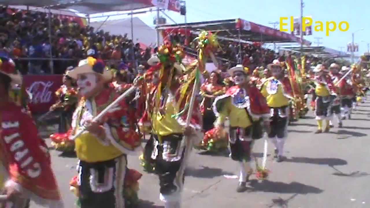 Danza Cipote Garabato 2013 Batalla de Flores