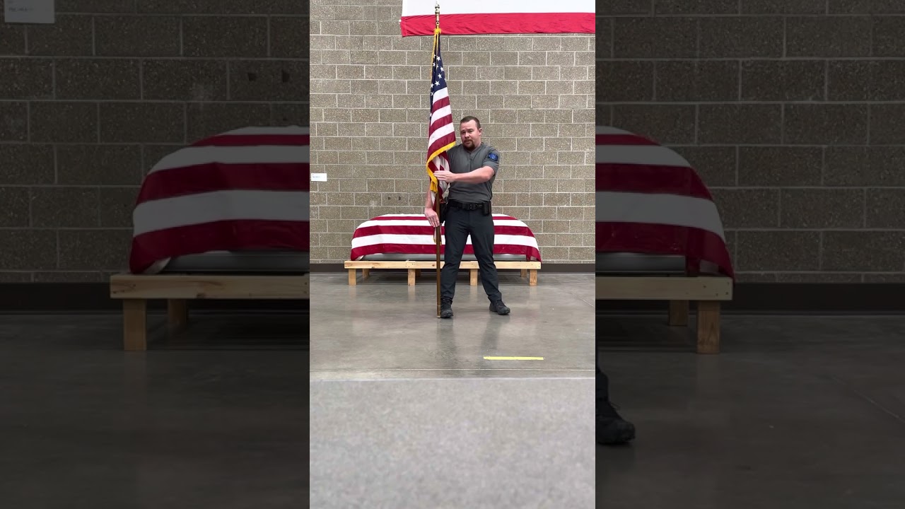Honor Guard Flag Positions