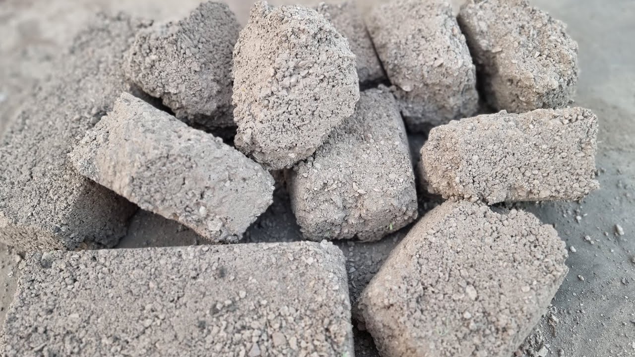 ASMR: White Gritty Reused Pure Cement Floor Crumbling, Oddly Satisfying, Sleepaid, anxiety relief