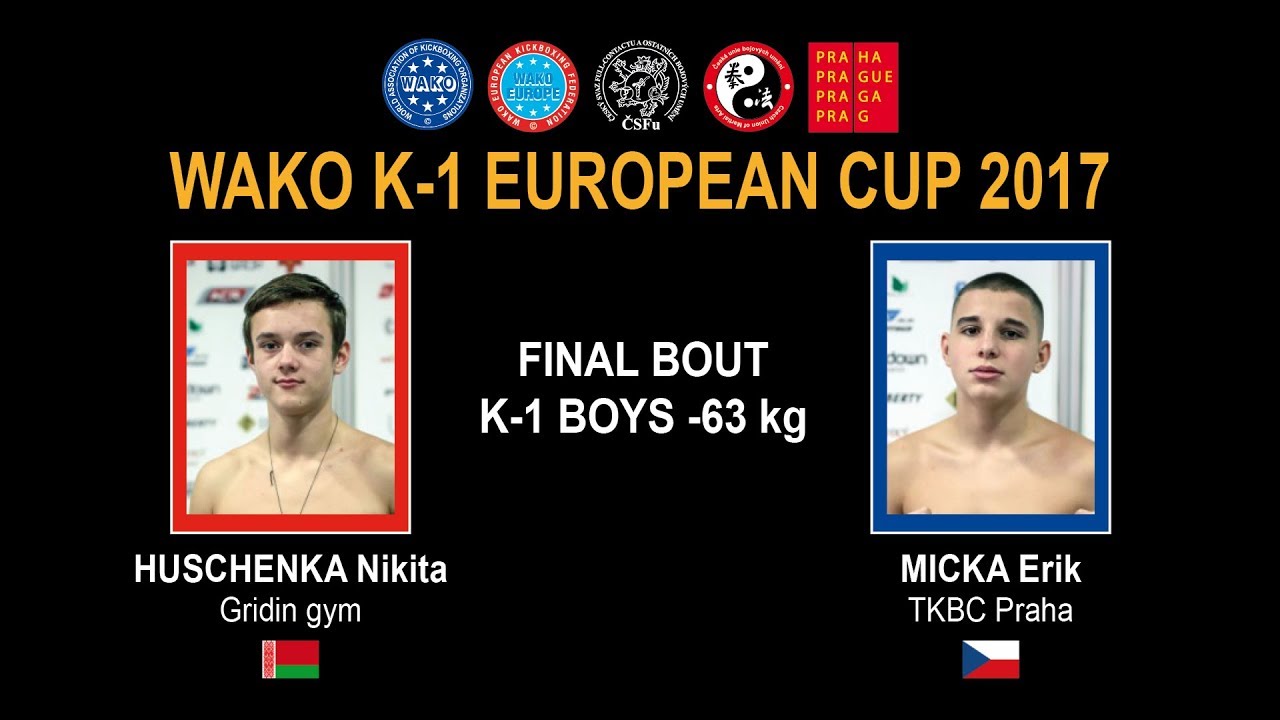 WAKO K-1 EUROPEAN CUP 2017 - FINAL BOUT BOYS -63 kg