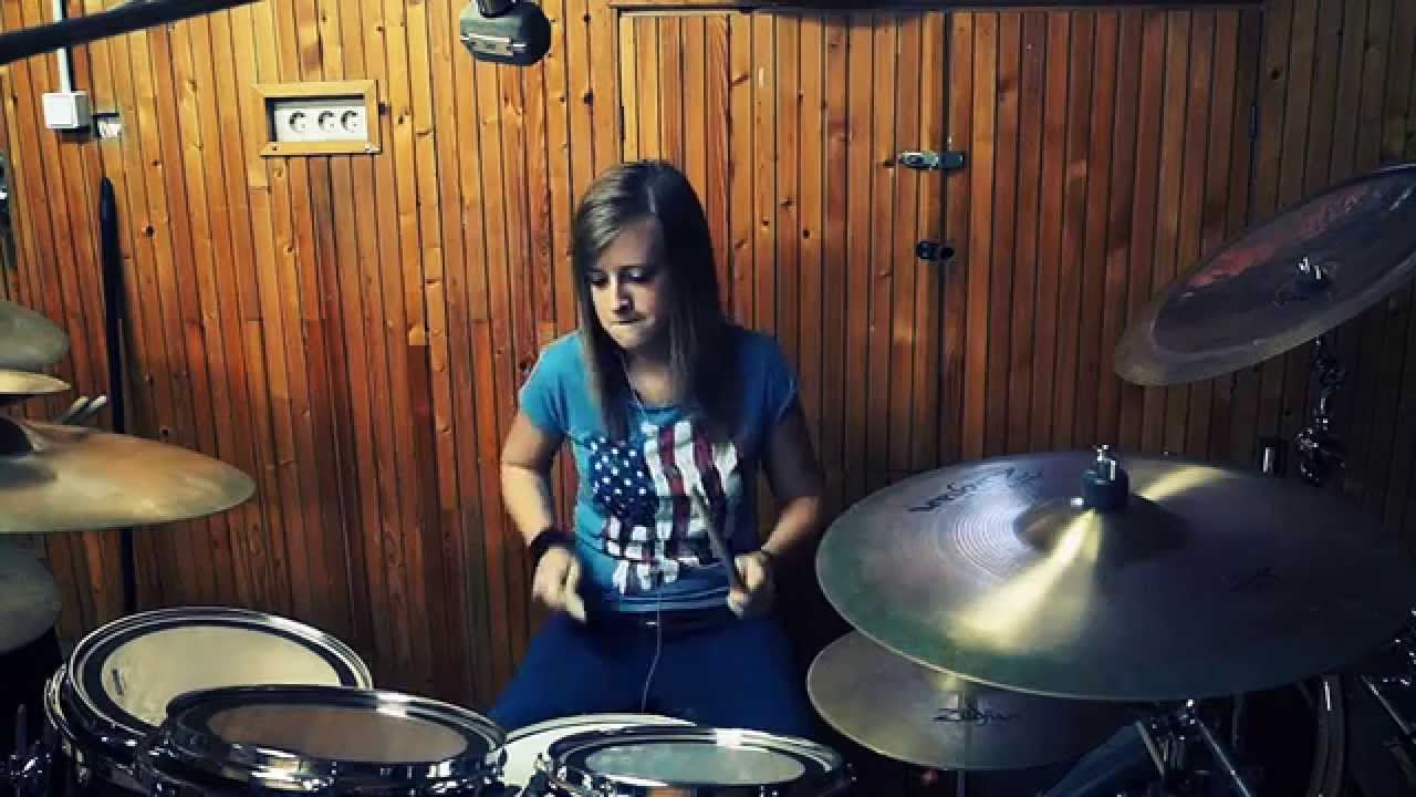 Halápi Katinka - Maroon 5 - Animals (drum cover)