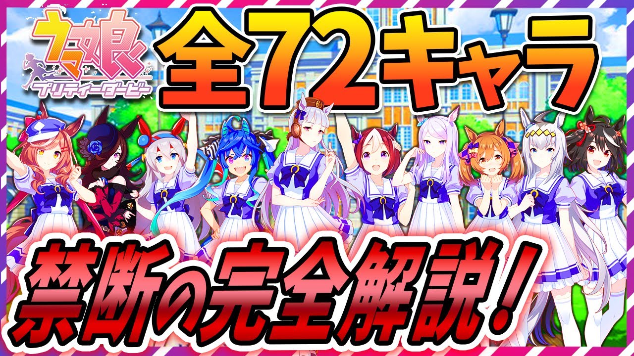 【ウマ娘】復習しよう！全72キャラ★元ネタ完全解説 完全保存版【競馬ゆっくり解説】