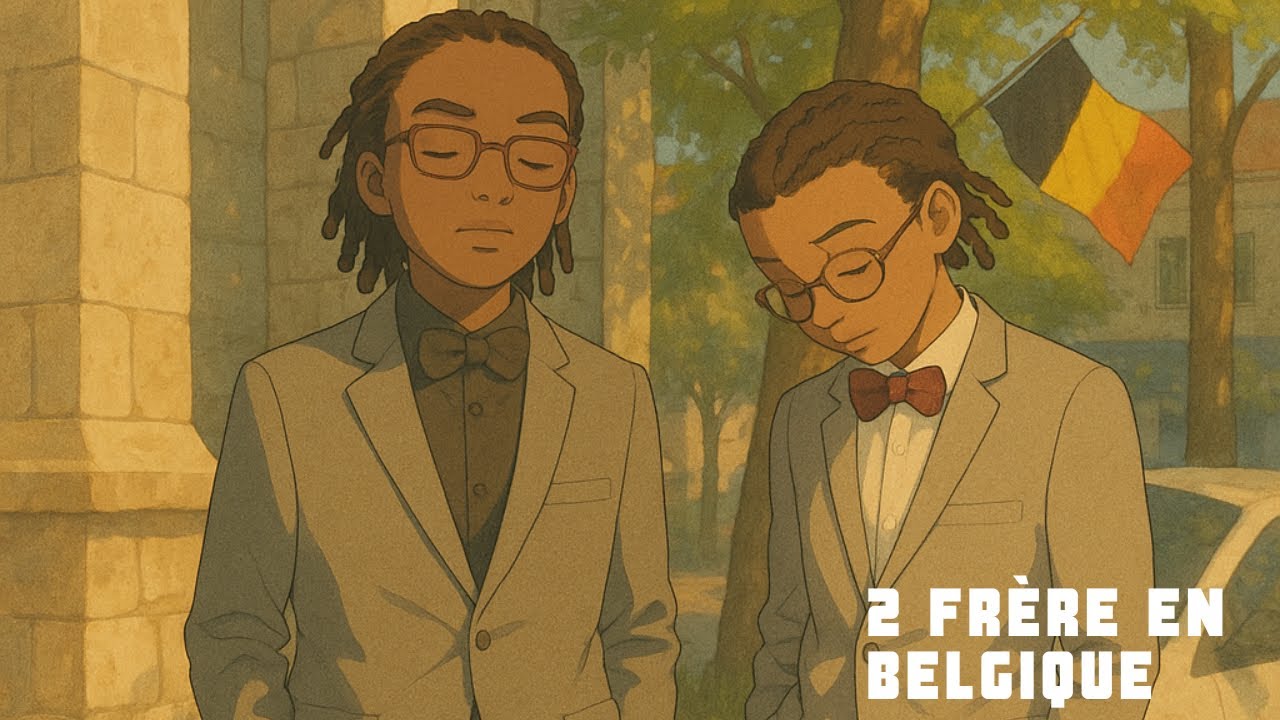 On fête l’anniversaire de ma grande cousine : 2 frères en Belgique