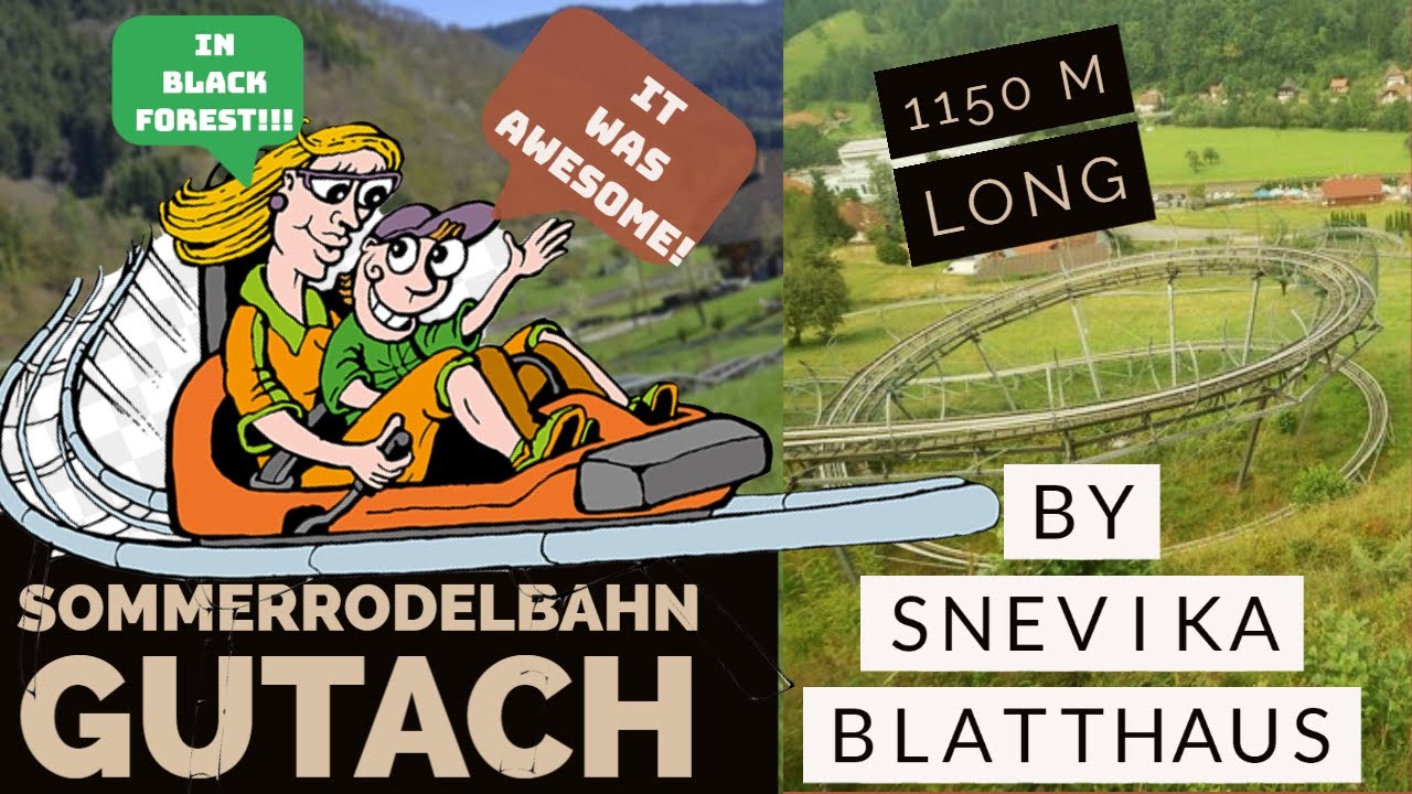 Sommerrodelbahn Gutach | Schwarzwald | Toboggan run in Black Forest | summer activity in Germany