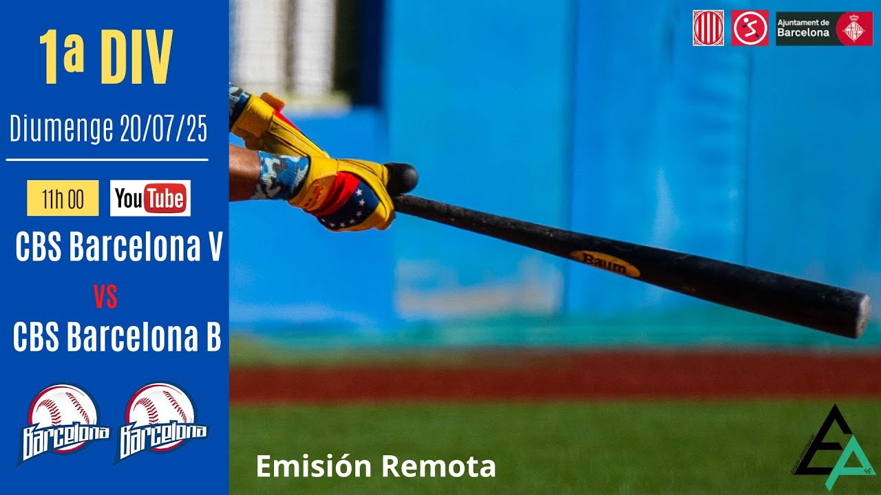 2025 20/07 11h 00 1ª Div CBS Barcelona Vermell - Blau
