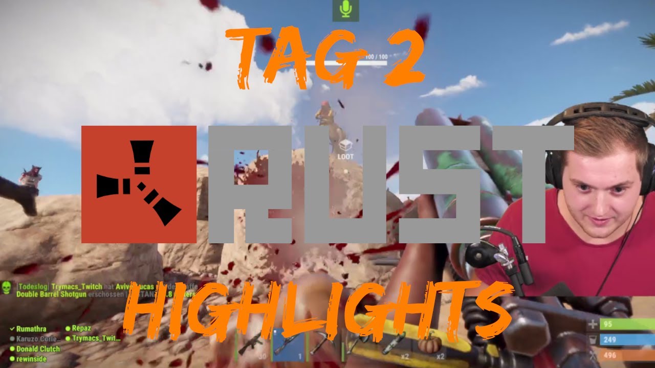 RUST STREAM PROJEKT - Die besten Clips und Highlights | Tag 2