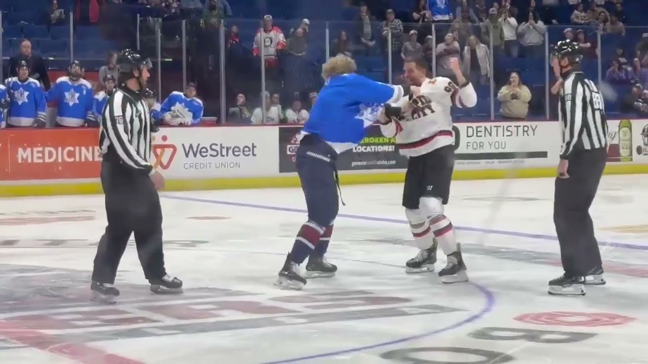 Garrett Klotz vs Cade McNelly #ECHL March 1/26 