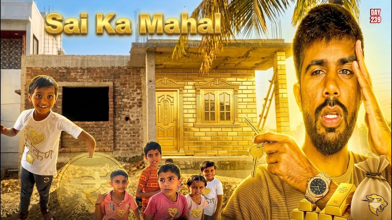 Sai Ka Mahal Ban Raha Hai 😍 | Dream House Construction Vlog 😳