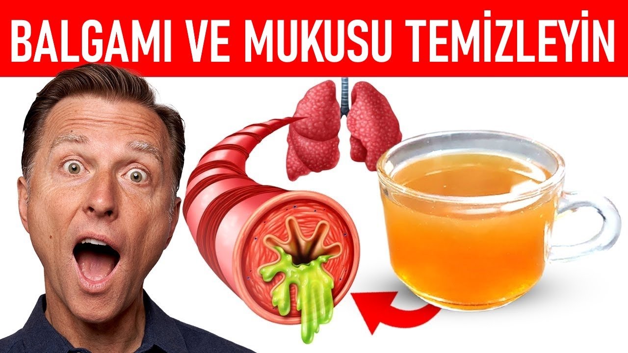 Akciğerleri Balgam ve Mukustan Arındıran Mucizevi İçecek! | Dr. Berg Türkçe